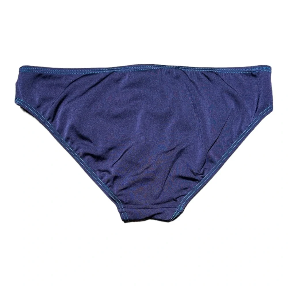 🌻Marc by Marc Jacobs Blue Fish Theme Bikini Bottoms Size Large